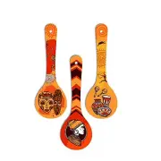 Ancient Egyptian Art Wooden Wall Hanging Spoons for Home Office Decor Set Of 3