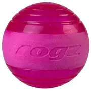 Rogz Squeekz Ball Dog Toy Pink M
