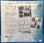 CREATIVE MEMORIES RCM-12S 12 x12 White Scrapbook Pages 15 Sheets 30 Pages NEW