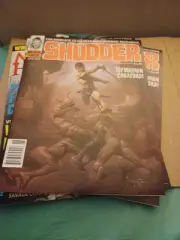 SHUDDER MAGAZINE #22 JUNE 2025 WARRANT PUBS FRANK FRAZETTA COVER