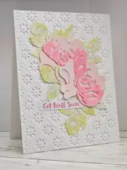 Handmade Greeting Card Keepsake Quality ocbrandy Get Well Soon d