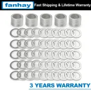 100 PACK FOR HONDA/ACURA 94109-20000 20MM OIL DRAIN PLUG CRUSH WASHER GASKETS (for: Honda)