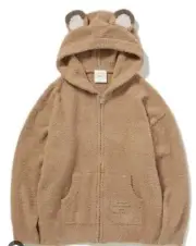 Gelato Pique Animal Crossing New Horizons Character Hoodie Brown One Size Nook