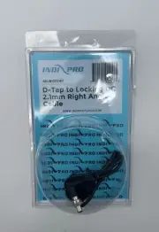 IndiPRO D-Tap to Locking DC 2.1mm Right Angle Cable #DT21RT 24" New - Sealed