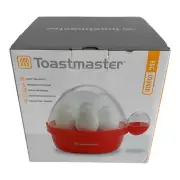 Toastmaster Egg Cooker + Poaching Tray Cooks 7 Eggs 3 Doneness Levels Auto Off