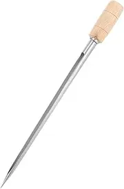TOGEVAL Multi Functional Grain Sampling Tool Durable Stainless Steel Probe with Ergonomic Handle for Cereal Corn Wheat and More Easy to Clean