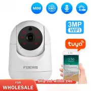 3MP WiFi Smart Home Indoor IP Surveillance Camera AI Detect Automatic Tracking