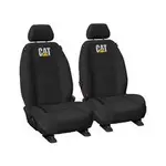 Sperling CAT Neoprene Tailor Made Seat Covers - Black, Front - TOY1322.159 TMCATNP