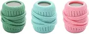 Tangle-Free Laundry Washing Ball with Hair Catcher, Floating Cleaner, Non-Scrub Sponge for Gentle Fabric Care (3pcs)