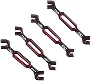 4pcs RC Car Wrench Turnbuckle Wrench 3/3.2/3.5/3.7/4/5/5.5/6mm Turnbuckle Ball End Joint Remover