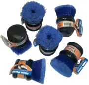 6-Pack Soap Dispenser Palm Pump Car Wheel Grill Body and Tires Wash Brushes