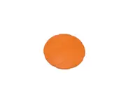 Pet Training Cyber Rubber Flying Saucer Interactive Toys,Floating Water Dog Toy - ORANGE