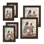 Gallery Picture Frame Set of 6 for Wall Decor Tabletop Vertical Horizontal Di...