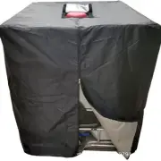IBC Tote Water Tank Cover Container Cover Zip & Tie String 1000L UV RESIS 5pcs