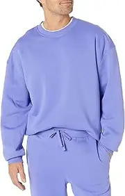 [Amazon Essentials] Men's Oversized-Fit Crewneck Sweatshirt (Available in Big & Tall)
