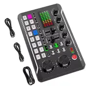 1set F998 Bluetooth Sound Card Multifunctional Voice Change For Live Steaming