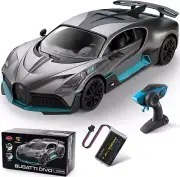 MIEBELY Remote Control Car, Bugatti Divo 1/12 Scale Rc Cars 12Km/h, 2.4Ghz Model