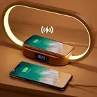 Multi-Functional Touch Control Table Beside Desk Lamp LED Light with Wireless