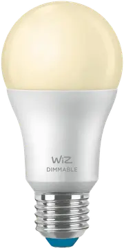 Wiz Warm to White Dimmable A60 E27 Smart Bulb