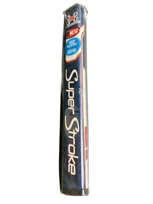 SuperStroke Traxion Flatso 1.0 Putter Grip Red White Blue Brand New