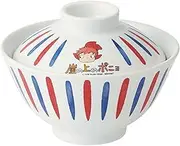 Skater CDN3C-A Ceramic Bowl with Lid, Ramen, Bowl, Tableware, Ponyo on The Cliff, Studio Ghibli, Microwave, Dishwasher Safe