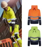 Regatta High Visibility Pro Hi-Vis Overhead Hoodie TRF663 - Kangaroo Pocket