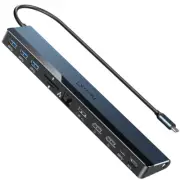 USB C Docking Station Dual Monitor, 4K@60Hz Max for DP1.4 Laptop, Dual 4K@30Hz M