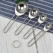 8Pcs Measuring Spoon Scoop Measuring Spoons Metal Measuring Spoons Scale