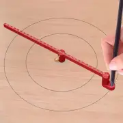 Drawing Circle Ruler Aluminum Compass Scribe Center Finder Woodworking Marking