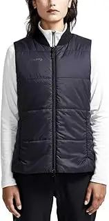 [Craft] Core Light Women's Quilted Vest Black Made from Recycled Polyester