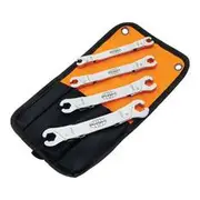 Aunger Tight Area Ratcheting Wrench Set 8,9,10,11,12,13,14,15Mm Ratchet Set - TARW022