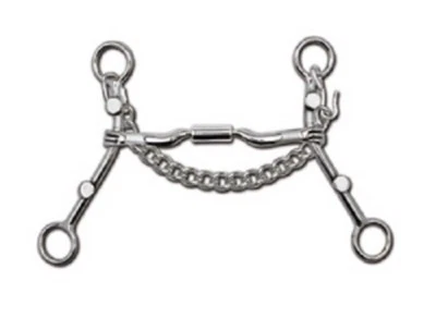 MYLER LYNN MCKENZIE HBG GAG SWEET IRON LOW PORT COMFORT SNAFFLE BIT MB 04