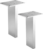 SOTECH 1 Pair (2 Pieces) Bar Console Counter - Design Meets Function - Solid Aluminium EV1 - Height 178 mm Straight - Counter Support Bar Support
