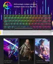 Mechanical Gaming Keyboard Swappable Wired Magnetic Axis 8K Custom Key Range
