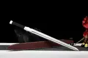 Warrior One Piece Simple Sword Combat Double Edged Straight Apocalypse Zombie