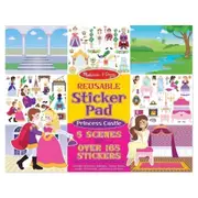 Melissa and Doug - Reusable Sticker Pad - Princess Castle