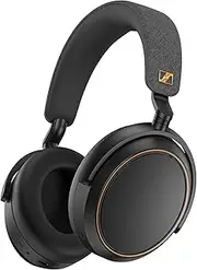 Sennheiser Momentum 4 Wireless Headphones - Black/Copper Special Edition, Bluetooth, Adaptive Noise Cancellation, 60h Battery, Lightweight Folding Design, Forbes Award-Winning, Touch Control