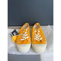 在飛比找蝦皮購物優惠-全新✨韓國🇰🇷TOP STAR 黃色綁帶經典百搭帆布鞋 童鞋