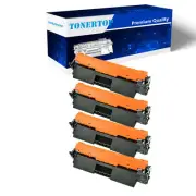 4 Pack Black CF230A 30A Toner Cartridge Compatible for HP M203dn M203dw M227fdn