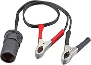 Cigarete Lightter Battery Adapter - Car Battery Crocodile Clips | Vehicle Extension Charge Cable | 12v/24v Female Car Cigarete Lightr Socket | Lightr Socket Extension Cord with Safe Adapter