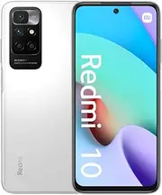 [Xiaomi] Redmi 10 Dual SIM 64GB ROM + 4GB RAM Factory Unlocked 4G/LTE Smartphone (Pebble White) - International Version