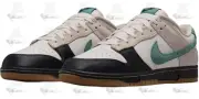 NIKE DUNK LOW Lightwood Black Green White Beige Brown HQ3483-104 Sneaker Shoe