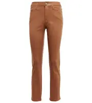 [Frame] Frame Le High cropped straight jeans 26 brown