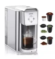 SIFENE Single Serve Coffee Machine, 3-in-1 Pod Coffee Maker for K-Cup Capsule