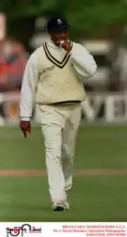 Brian Lara Warwickshire CCC Old Player Cricket Photo 3