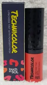 Technicolor Touch In Sol #05 PASSION ORANGE Lip Cheek Tint Powder .16 oz/5mL New