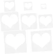 8pcs Reusable Painting Stencils Durable Craft Templates for DIY Art Projects for All Drawing Skills for Scrapbooking and Home Decoration