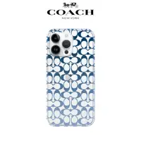 在飛比找誠品線上優惠-【COACH】iPhone 14 精品手機殼 漸層藍經典大C