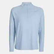 G/Fore Men's Luxe Staple Quarter Zip Mid Layer: Drizzle