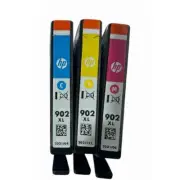 Genuine HP 902XL Ink Cartridge Combo C/M/Y for HP Printer-CMY-OEM Ink-3PK